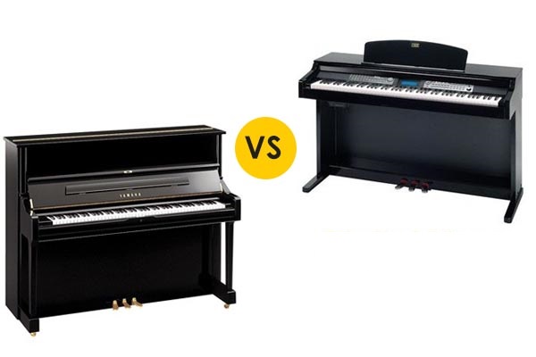 مقایسه پیانو دیجیتال و آکوستیک